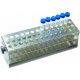 Test Tube Rack 340mm x 90mm with holes ∅ 16mm
